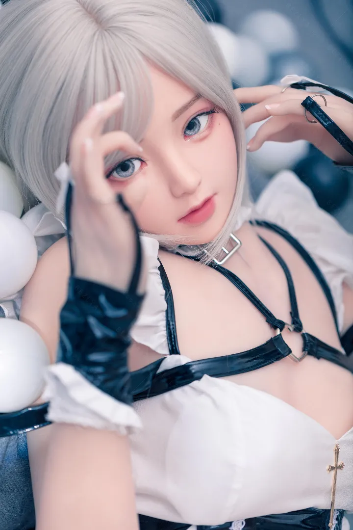 155cm (5ft1) Aカップ 可動式ジョー ハイブリッドラブドール linlan